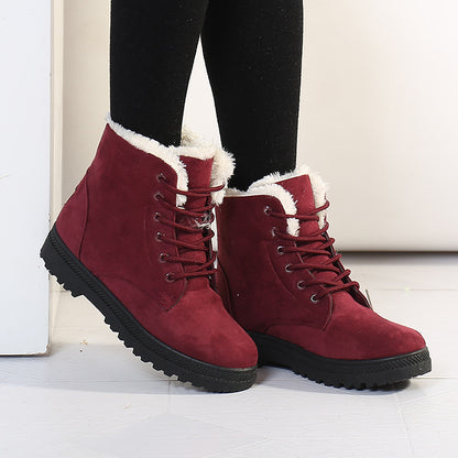 Les bottes d'hiver chaudes